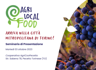 AgriLocalFood arriva nella Città Metropolitana di Torino!